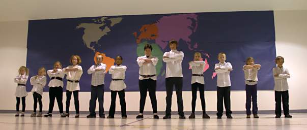 Russian kick dance