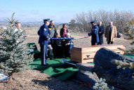 Folding the flag