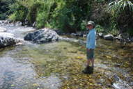 Hike up River