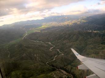 Loja From Plane