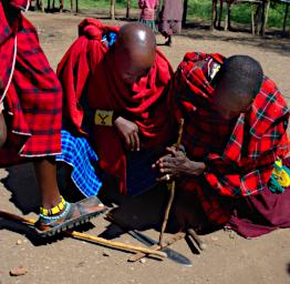 Ndutu Maasai Fire